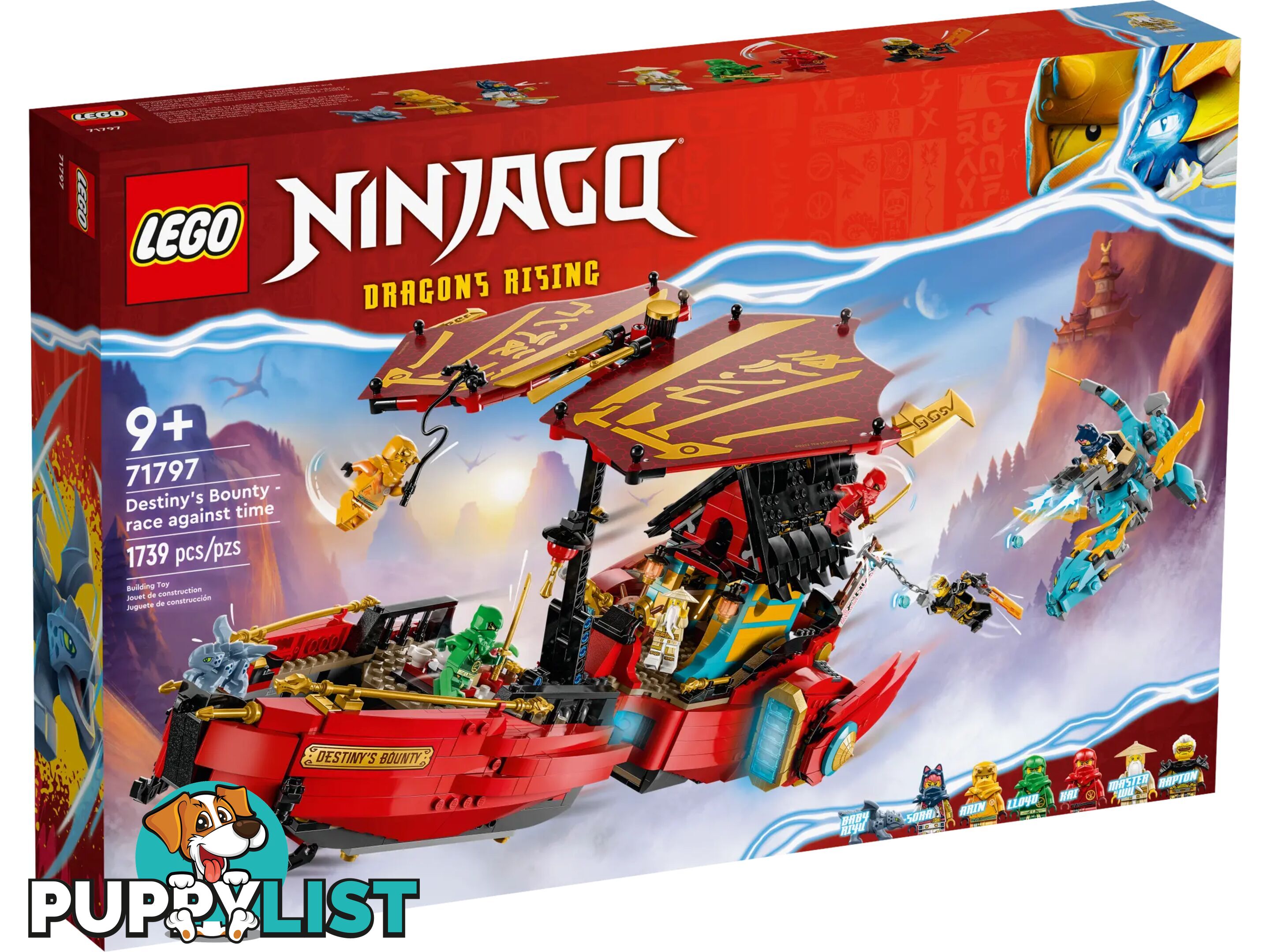 LEGO 71797 Destinyâ€™s Bounty - race against time - Ninjago - 5702017413112