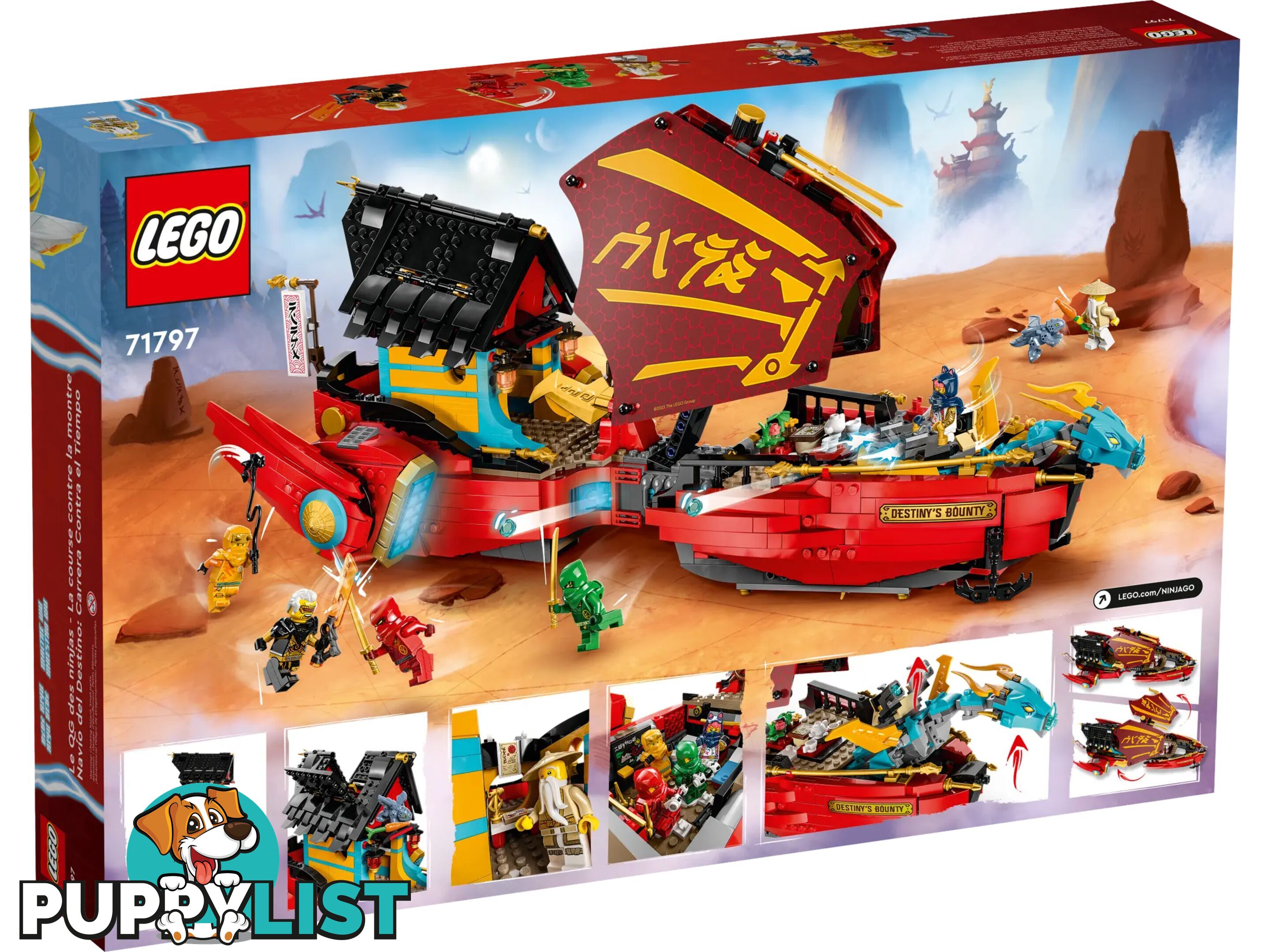 LEGO 71797 Destinyâ€™s Bounty - race against time - Ninjago - 5702017413112