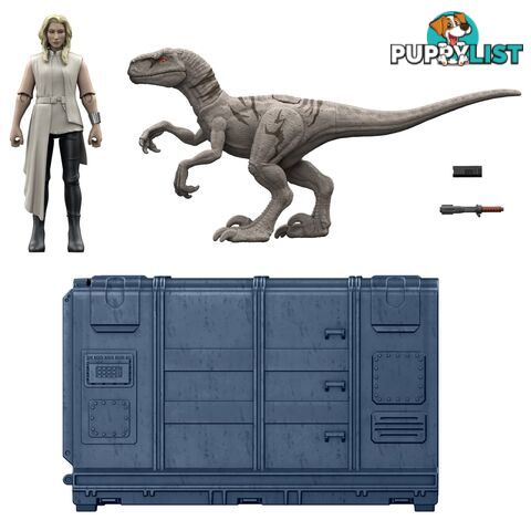 Jurassic World Dominion Release â€˜n Rampage Pack Soyona & Atrociraptor - Mahfg63 - 194735039876