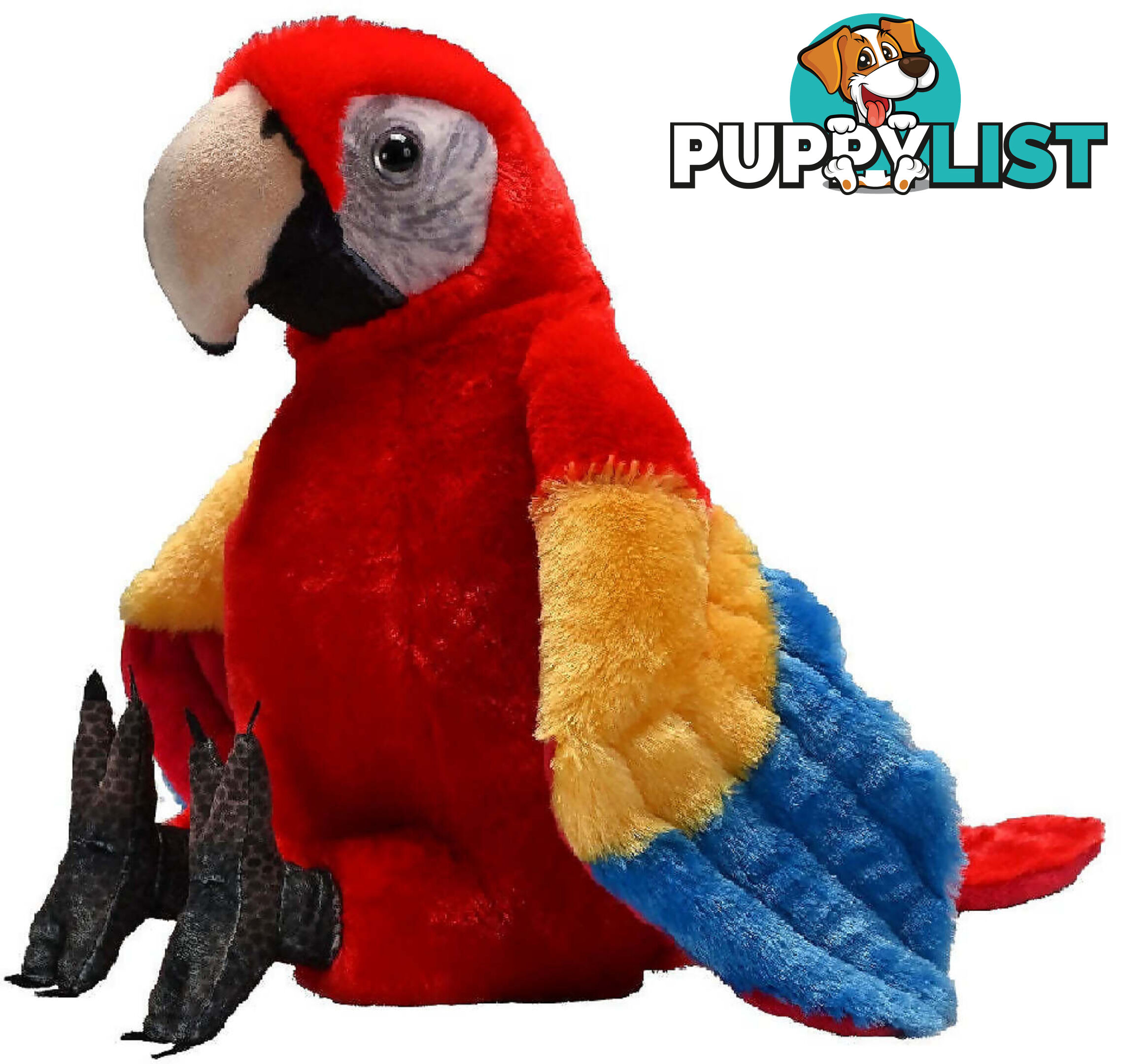 Wild Republic - Artist Collection Scarlett Macaw 15'' Plush Scarlet - Wr27440 - 092389274400