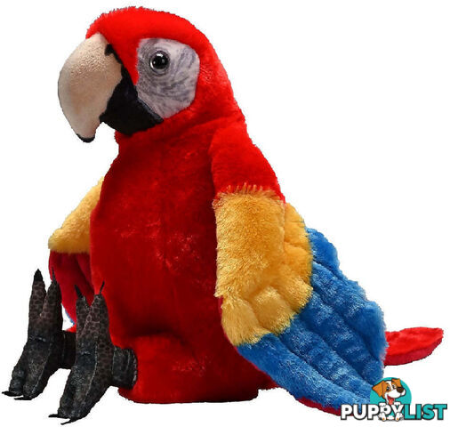 Wild Republic - Artist Collection Scarlett Macaw 15'' Plush Scarlet - Wr27440 - 092389274400