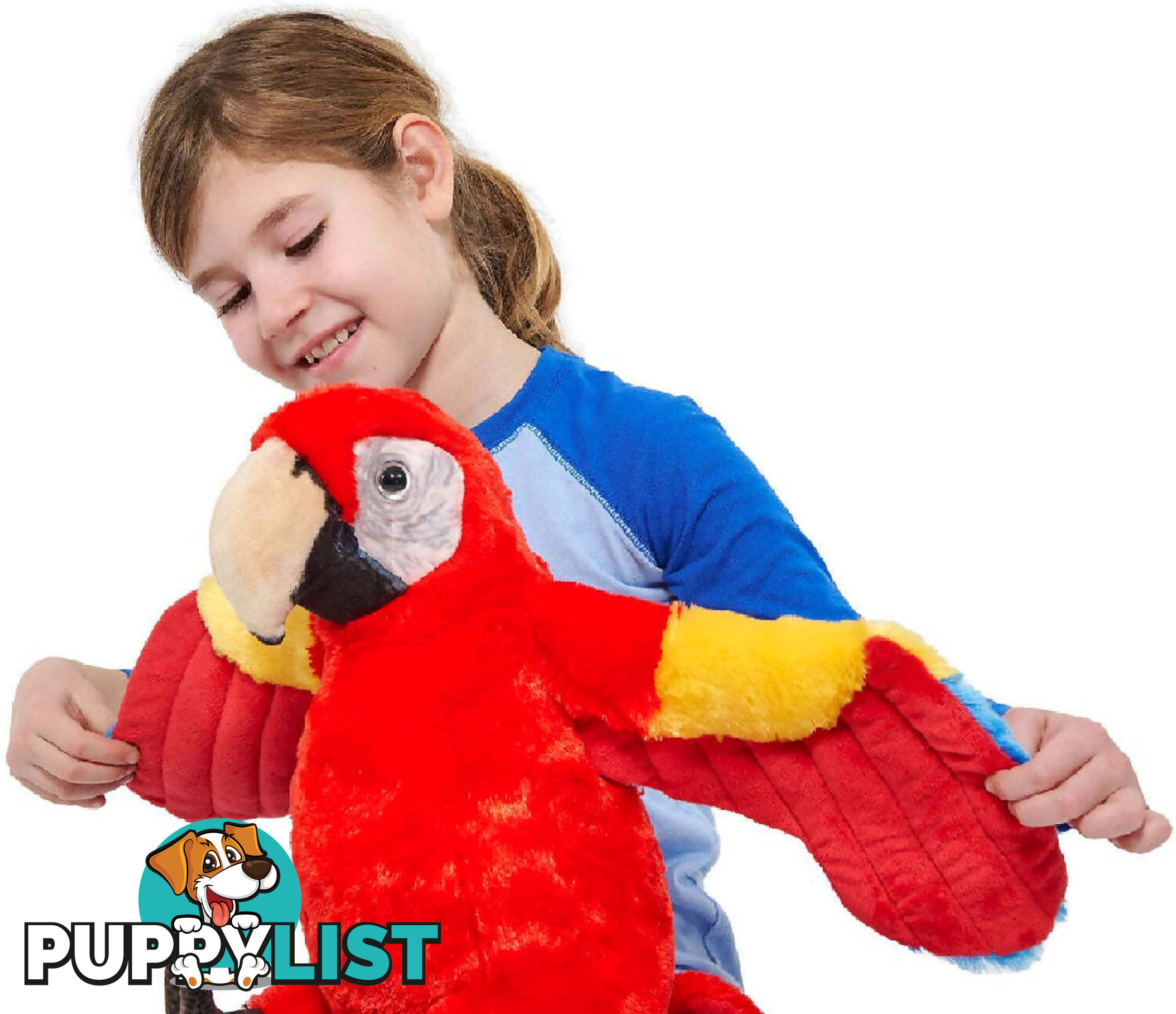 Wild Republic - Artist Collection Scarlett Macaw 15'' Plush Scarlet - Wr27440 - 092389274400