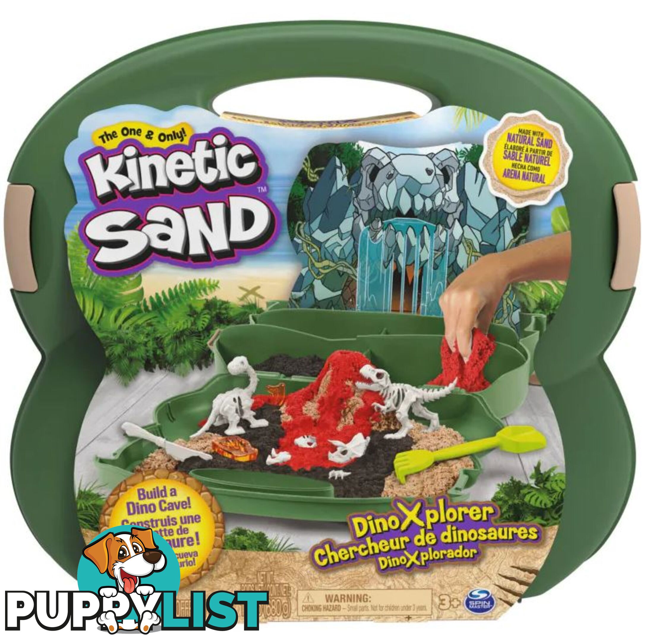 Kinetic Sand - Dino Den Explorer - Si6065580 - 778988348222