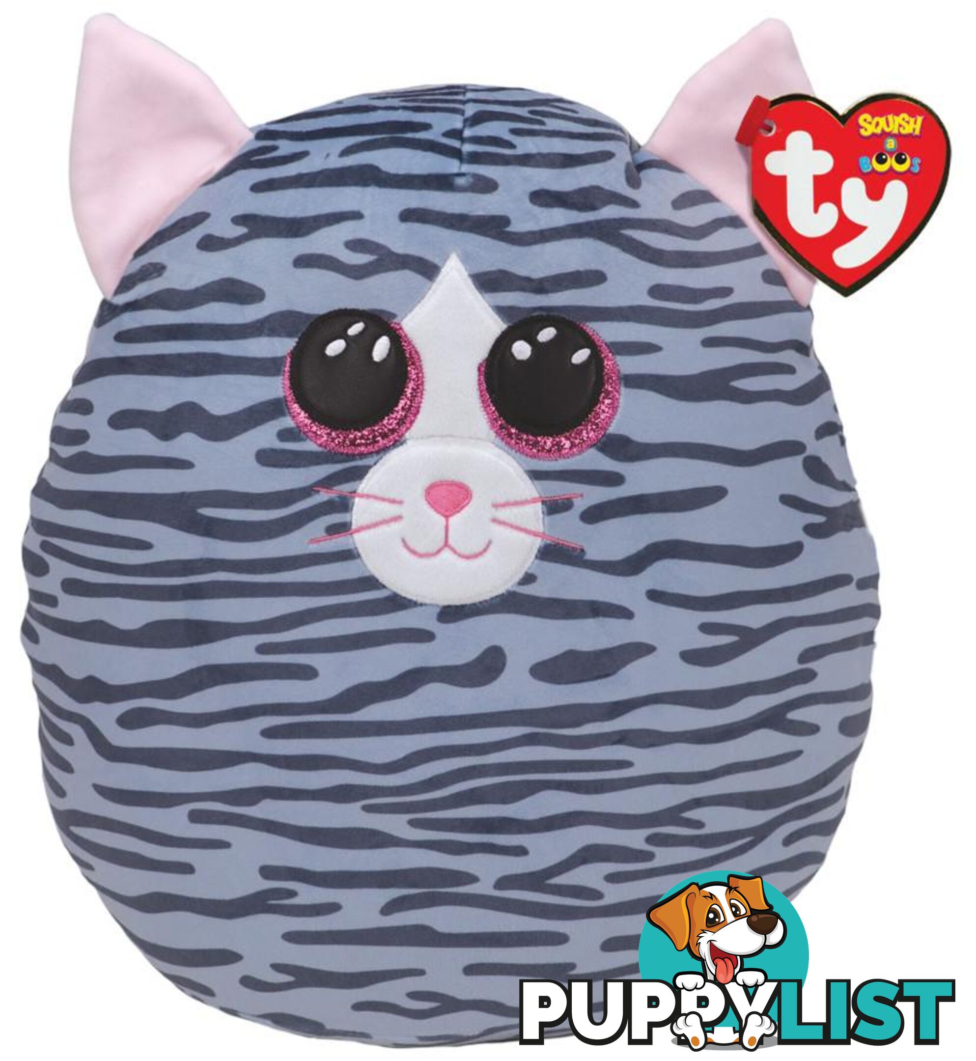 Ty Squish-a-boos - Kiki Cat Soft 25cm Bg39190 - 008421391905