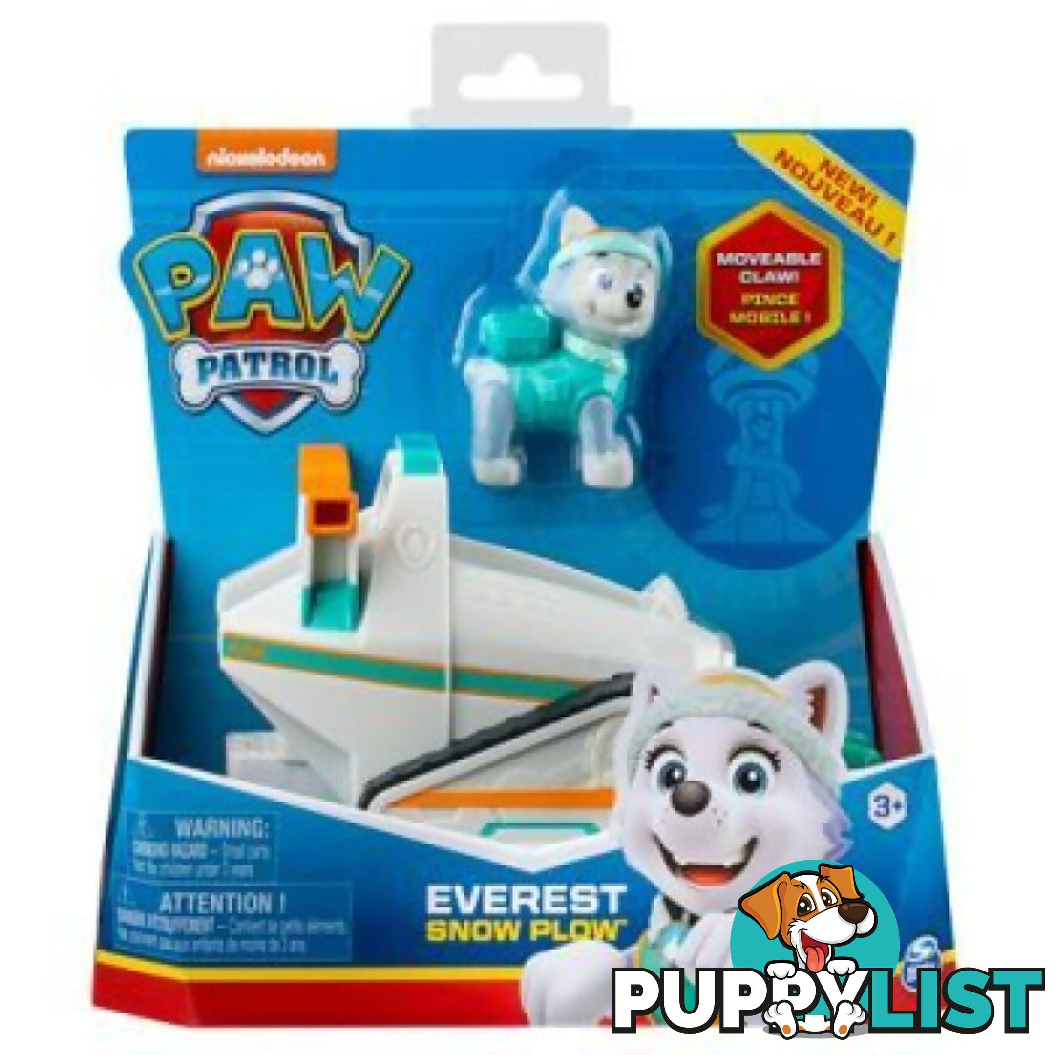 Paw Patrol - Everest Basic Vehicle Snow Plow - Si6061802 - 778988406069