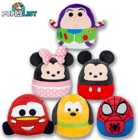 Squishmallows 7.5inch 19cm Disney Squad Assorted - CJSQDI00047 - 734689237579