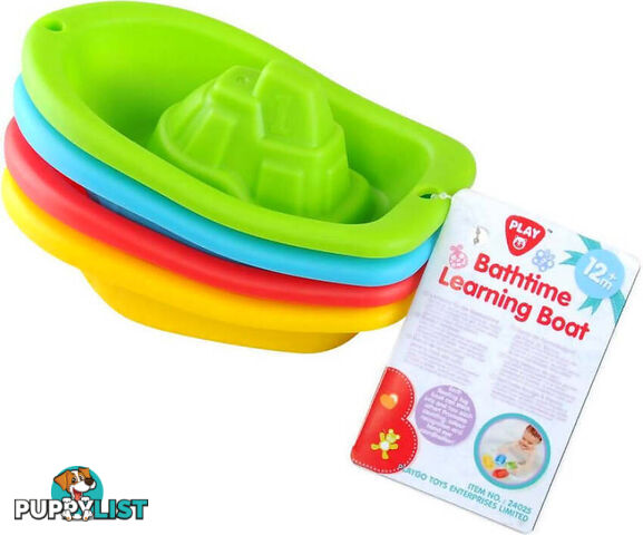 Playgo Toys Ent. Ltd. - Bathtime Learning Boat - Art64844 - 4892401240255