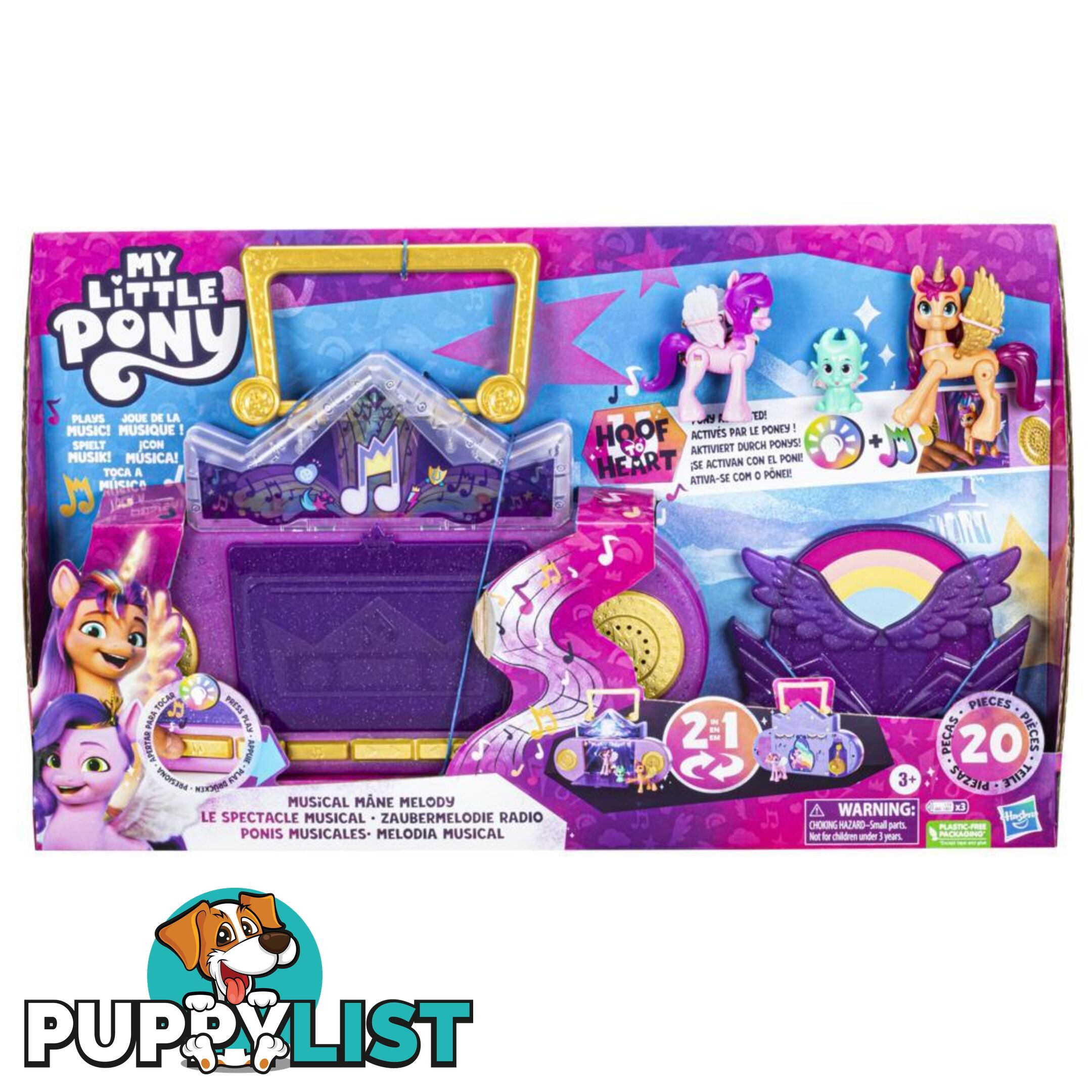 My Little Pony - Make Your Mark Toy Musical Mane Melody - Playset With Lights And Sounds - F3867 - 5010994109691