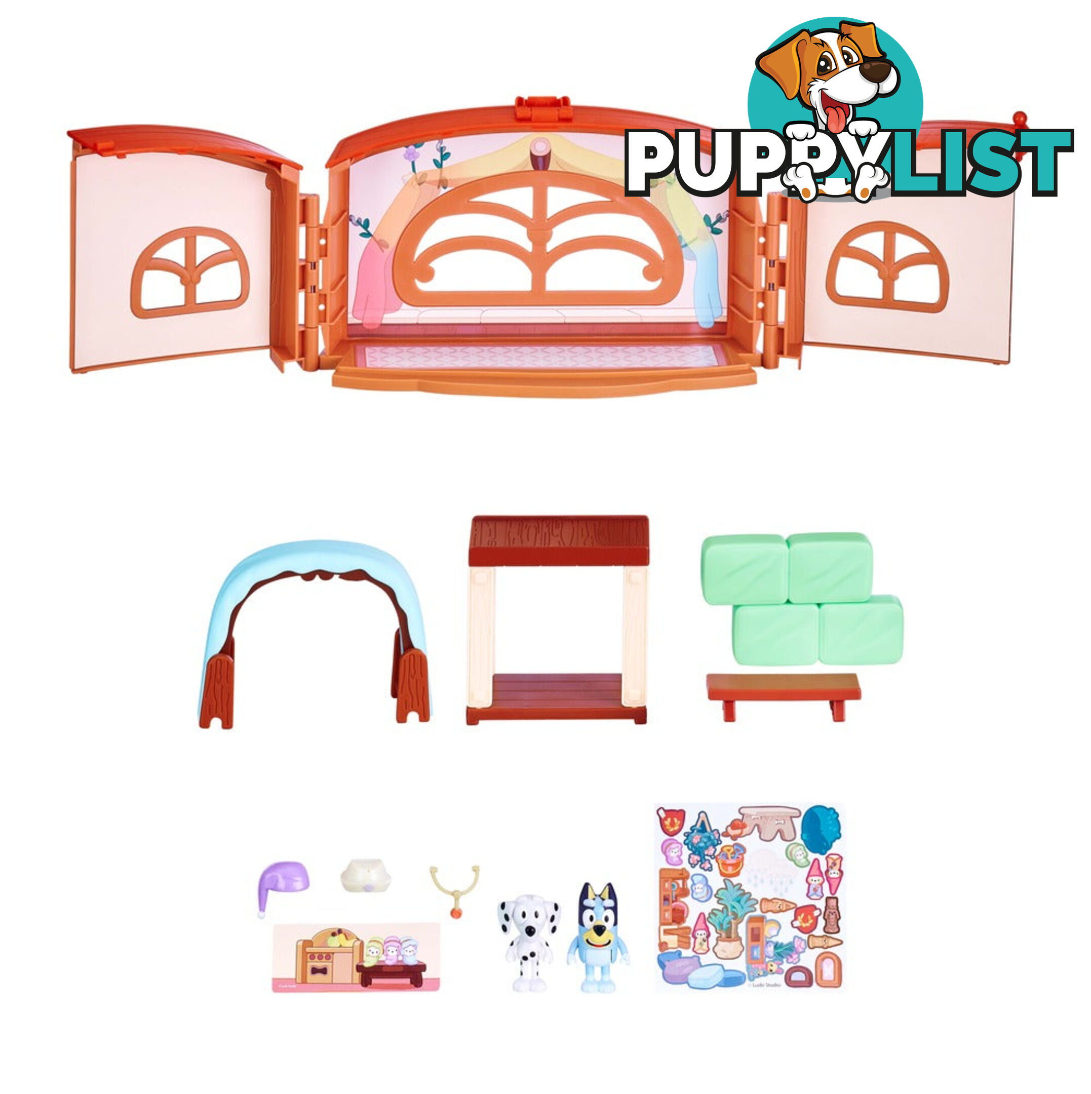 Bluey School Friends Calypso's School Playset - Mj17337 - 630996173374