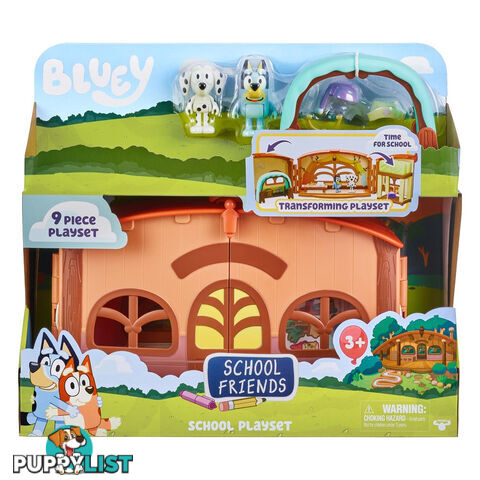 Bluey School Friends Calypso's School Playset - Mj17337 - 630996173374