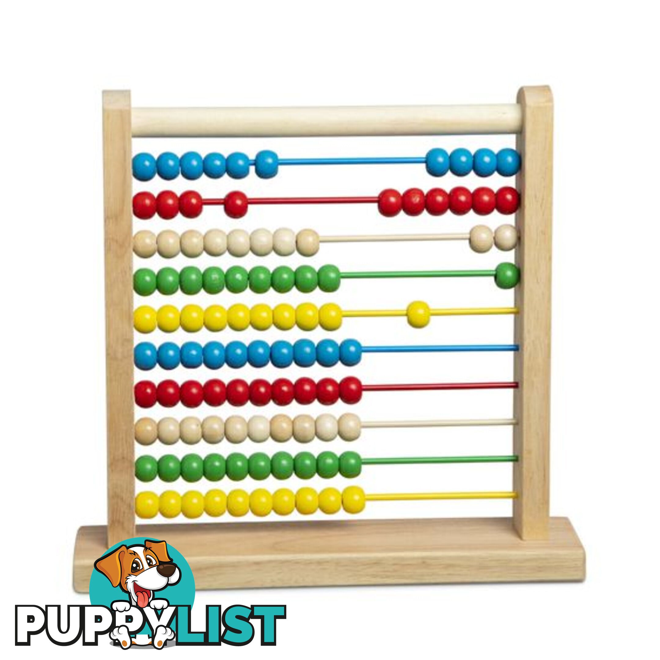 Melissa & Doug - Abacus Classic Wooden Toy Mdmnd493 - 0000772004930