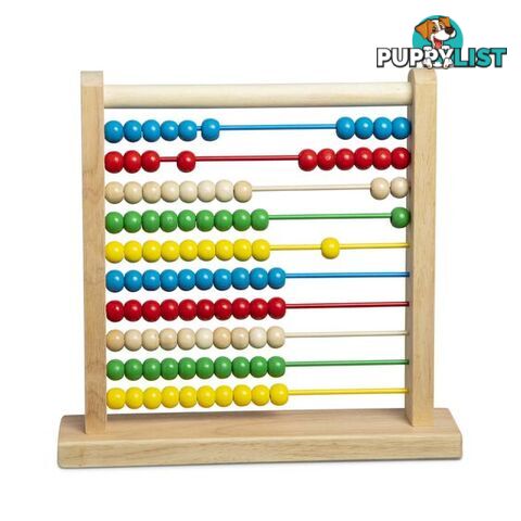 Melissa & Doug - Abacus Classic Wooden Toy Mdmnd493 - 0000772004930