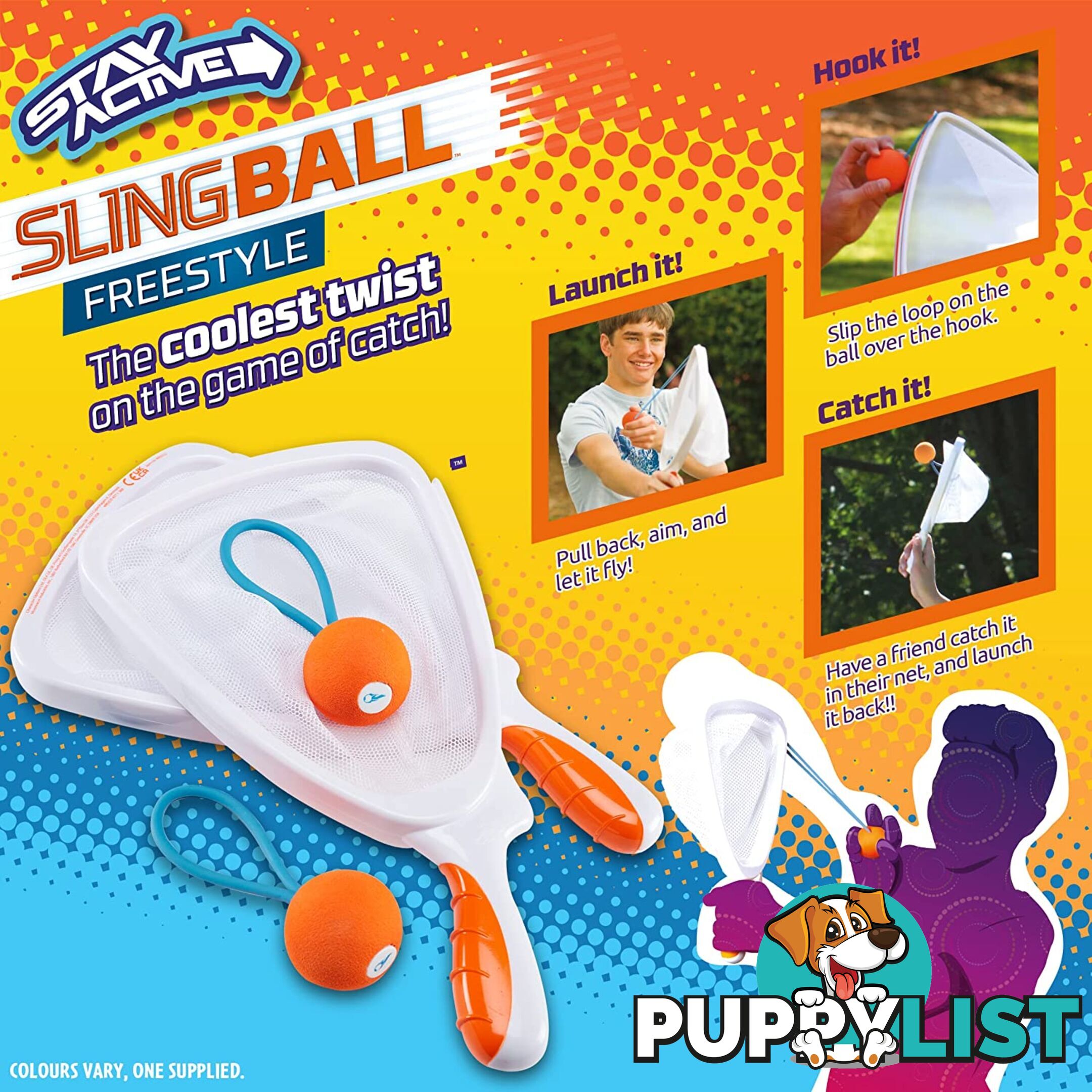 Djubi Slingball Freestyle The Coolest New Twist On The Game Of Catch - Be5002 - 866291000224