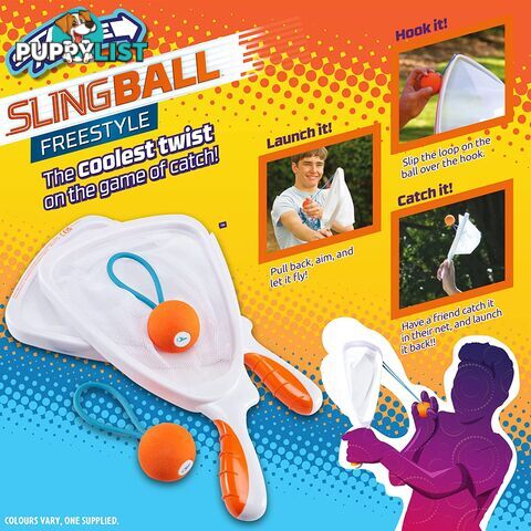 Djubi Slingball Freestyle The Coolest New Twist On The Game Of Catch - Be5002 - 866291000224