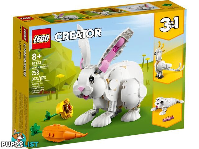 LEGO 31133 White Rabbit - LEGO Creator 3-in-1 - 5702017415864