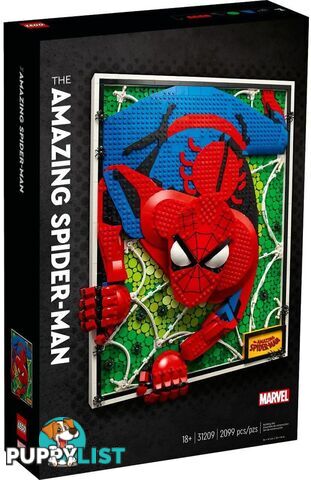 LEGO 31209 Art The Amazing Spider-Man - Art Marvel - 9321268004991