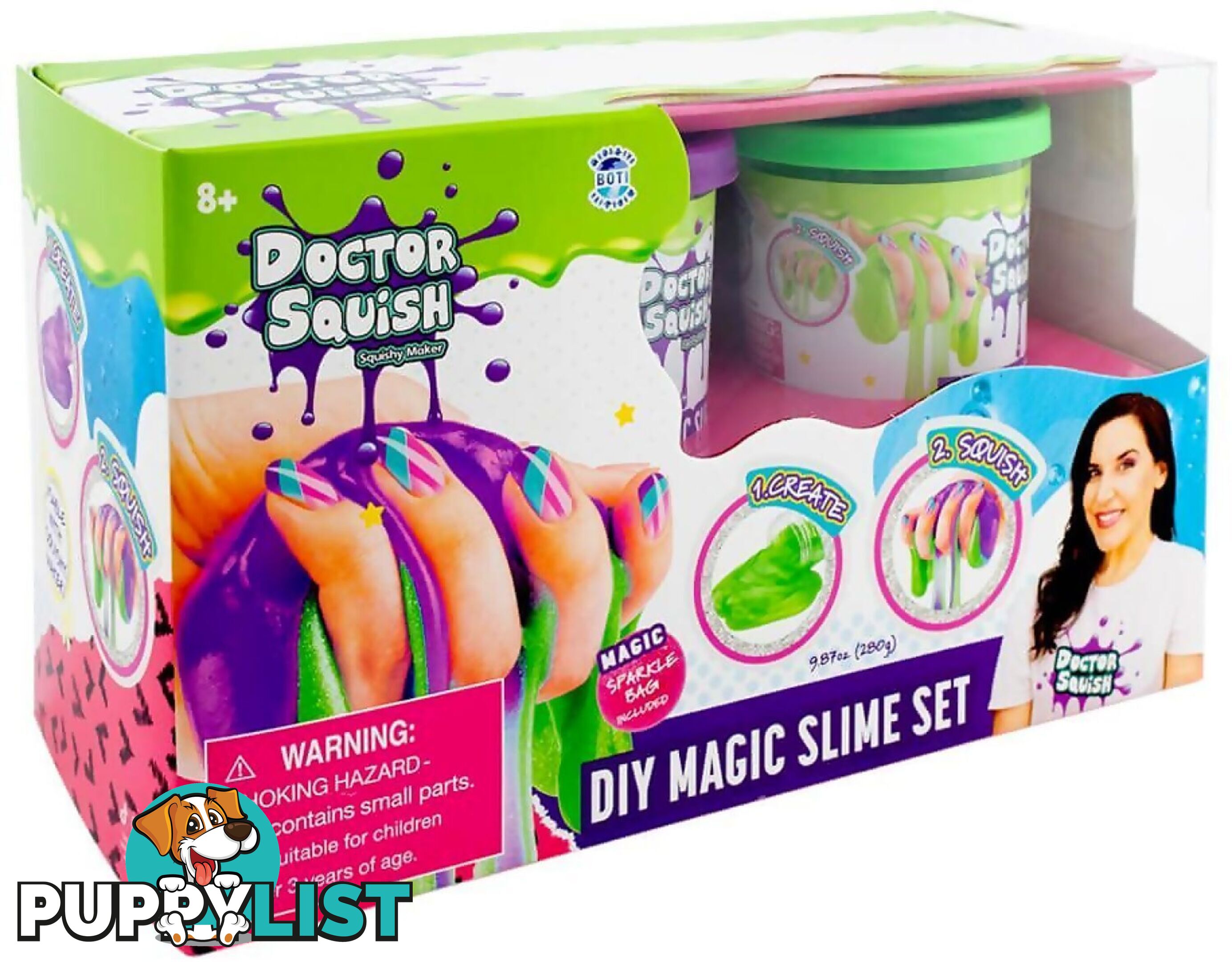 Doctor Squish Diy Magic Slime Set - Jsds38496 - 4897046473884