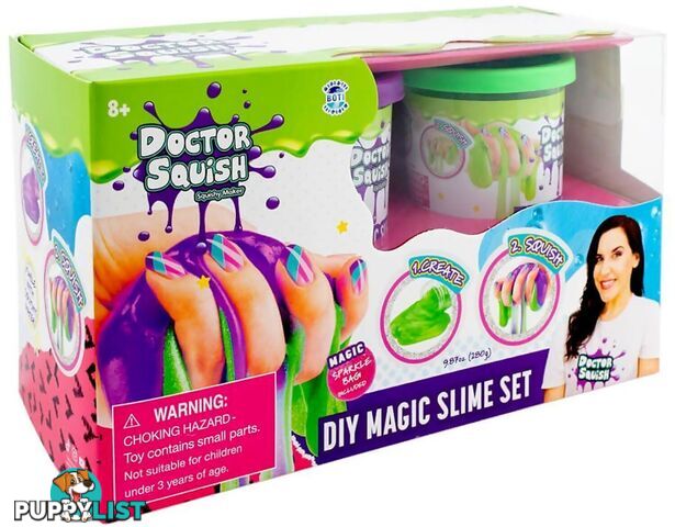 Doctor Squish Diy Magic Slime Set - Jsds38496 - 4897046473884