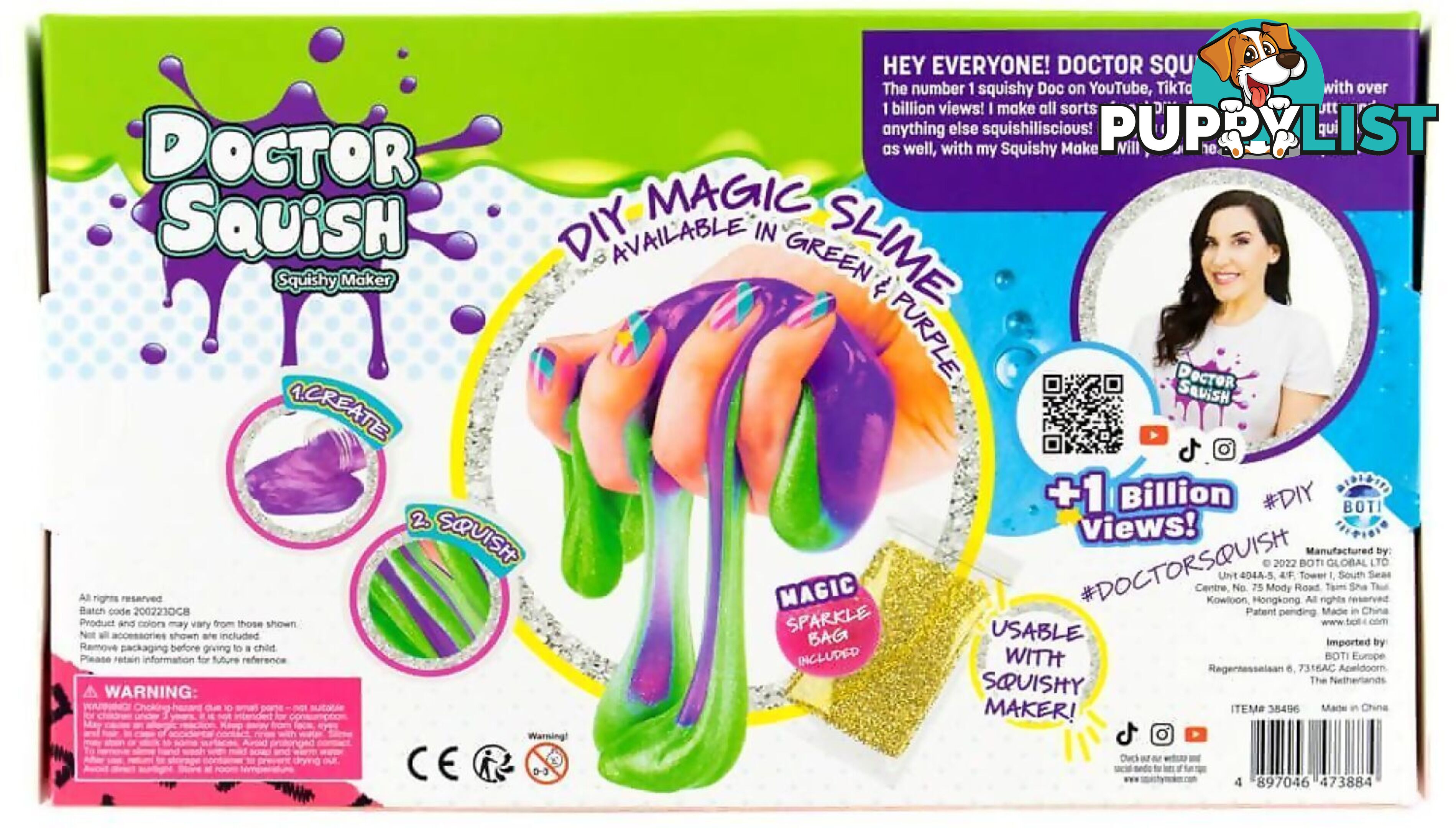 Doctor Squish Diy Magic Slime Set - Jsds38496 - 4897046473884