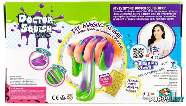 Doctor Squish Diy Magic Slime Set - Jsds38496 - 4897046473884