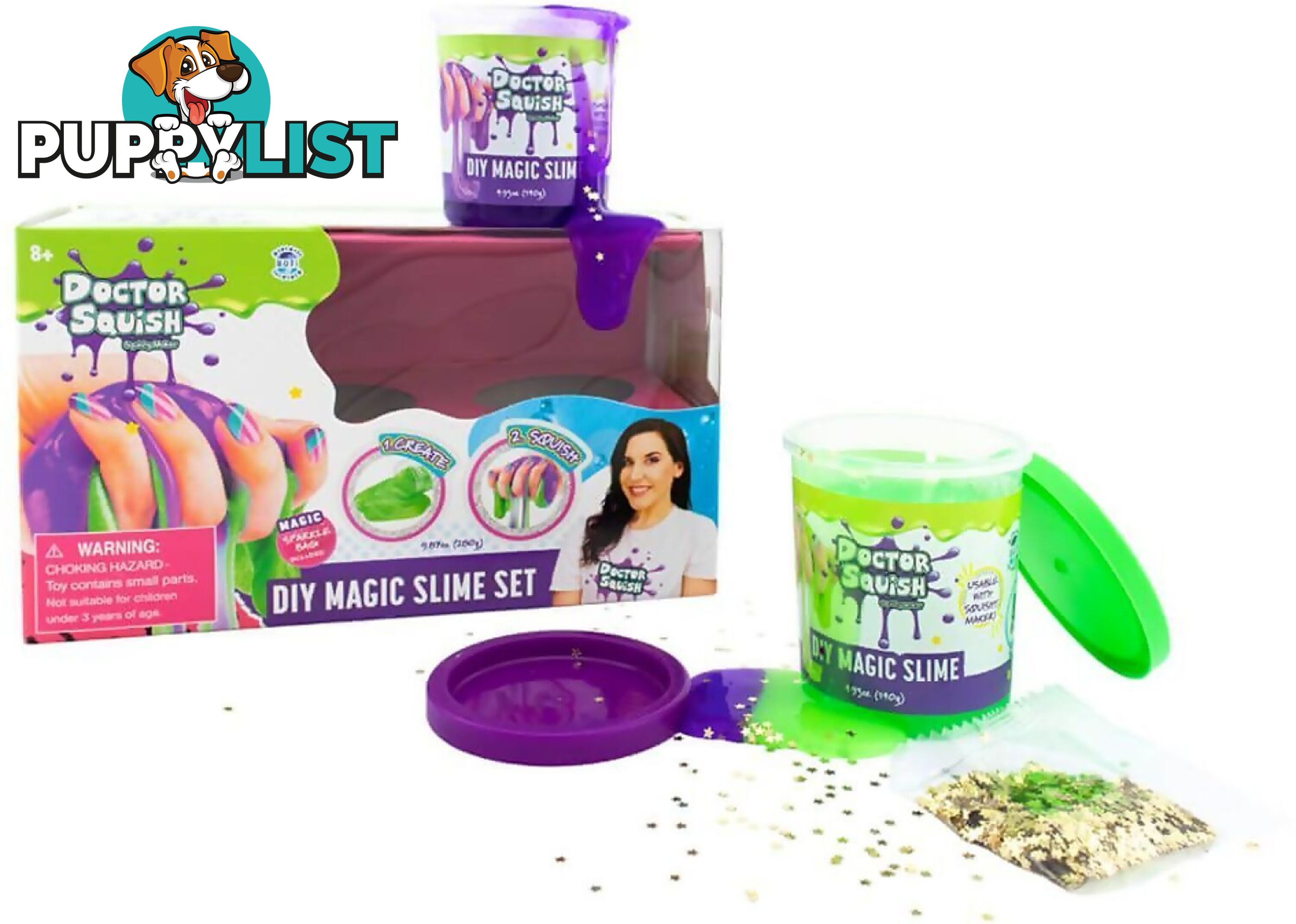 Doctor Squish Diy Magic Slime Set - Jsds38496 - 4897046473884