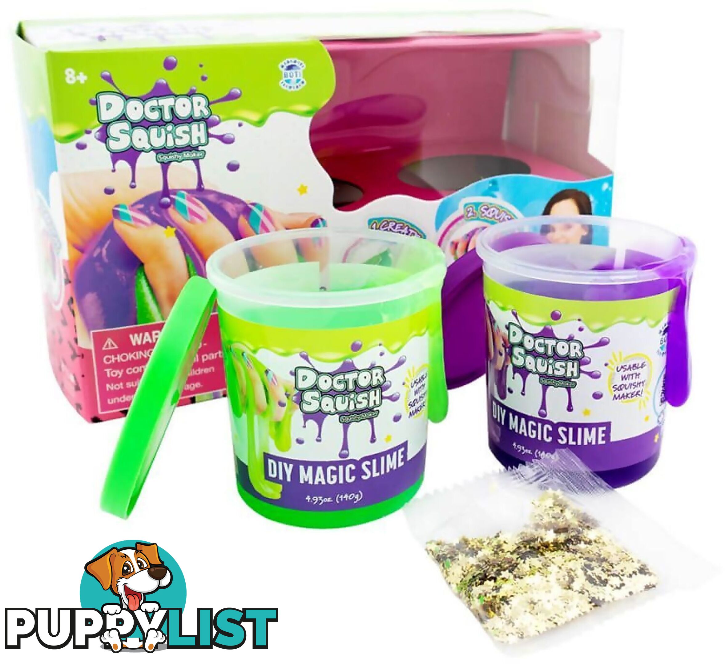 Doctor Squish Diy Magic Slime Set - Jsds38496 - 4897046473884