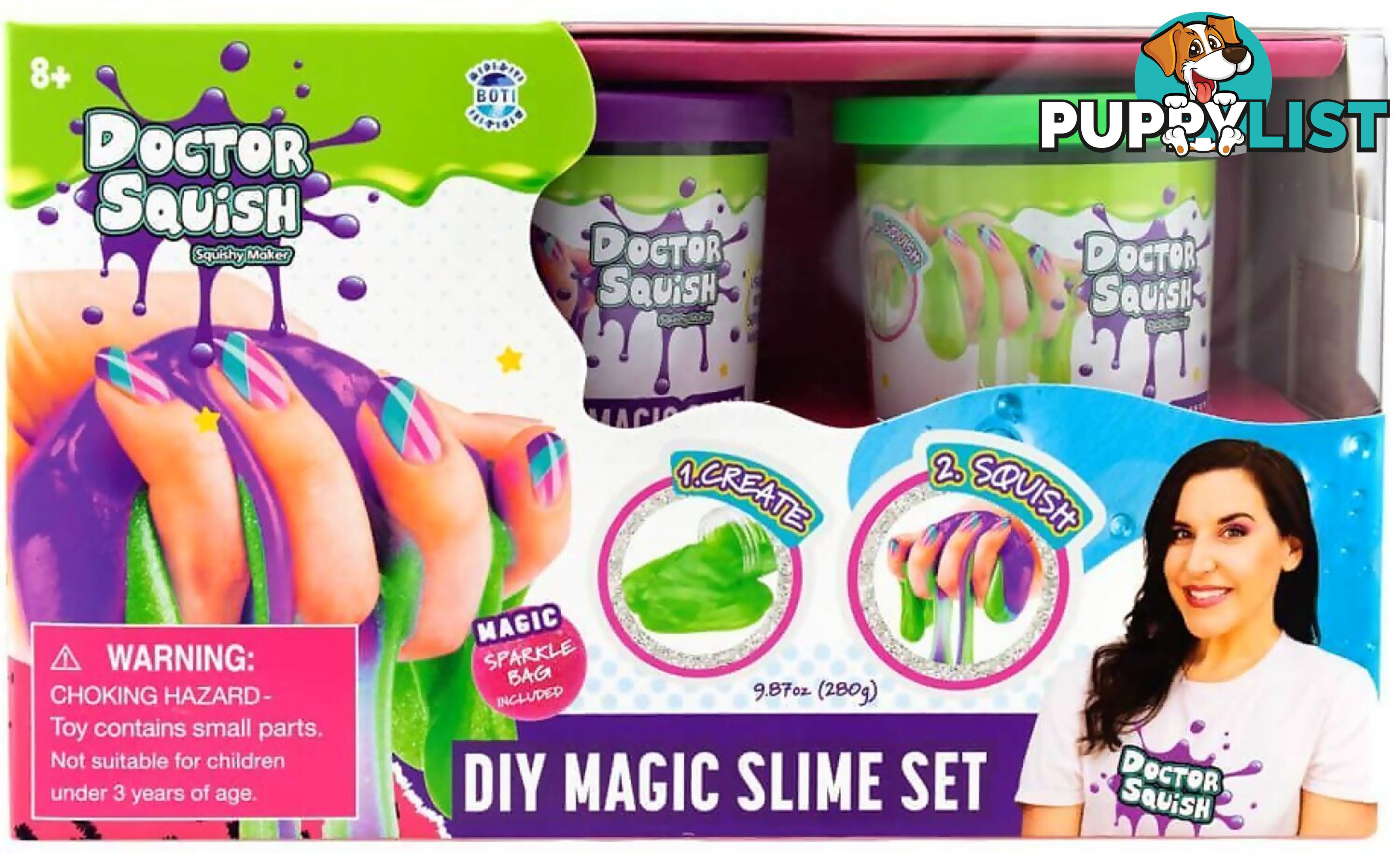 Doctor Squish Diy Magic Slime Set - Jsds38496 - 4897046473884