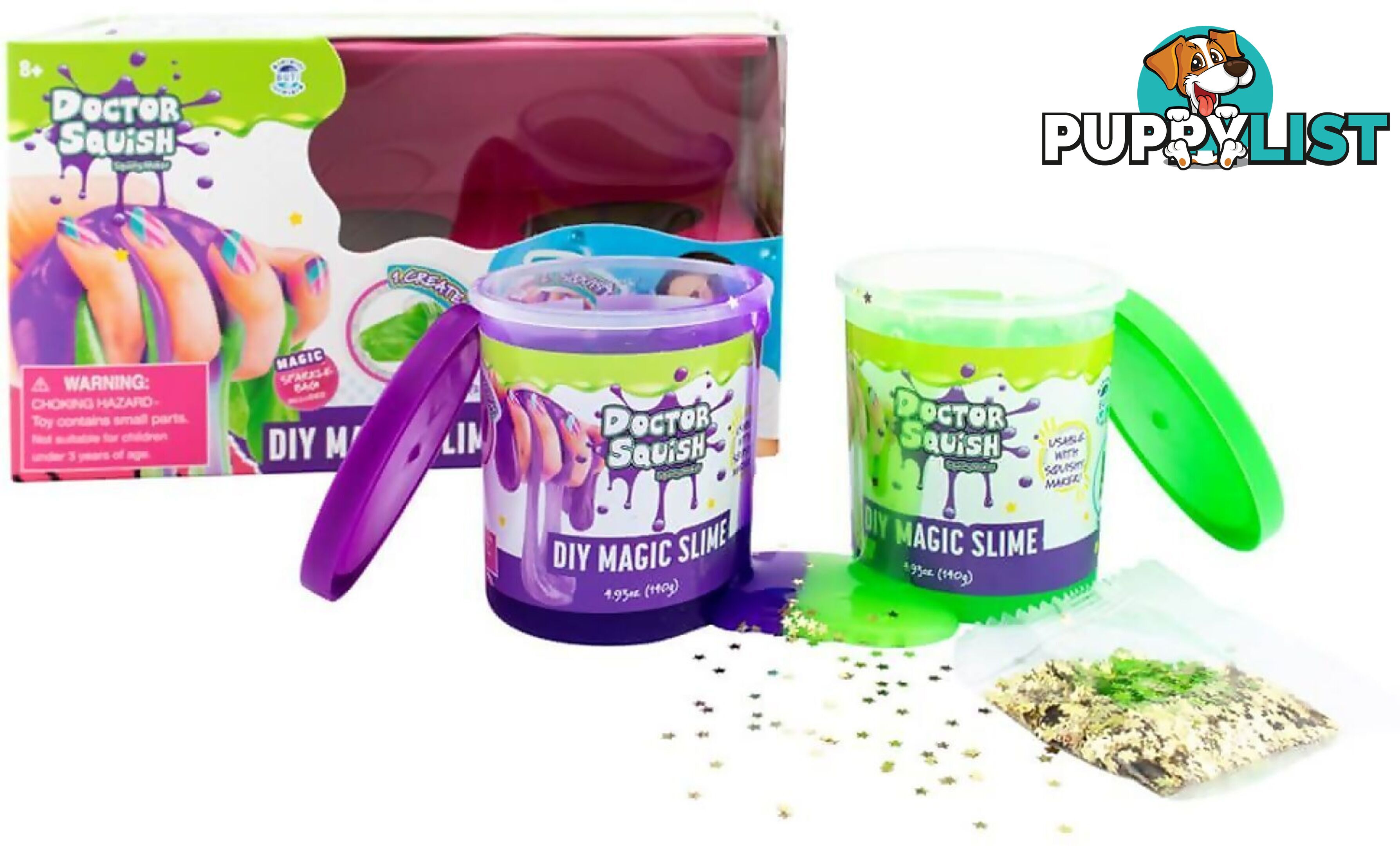 Doctor Squish Diy Magic Slime Set - Jsds38496 - 4897046473884