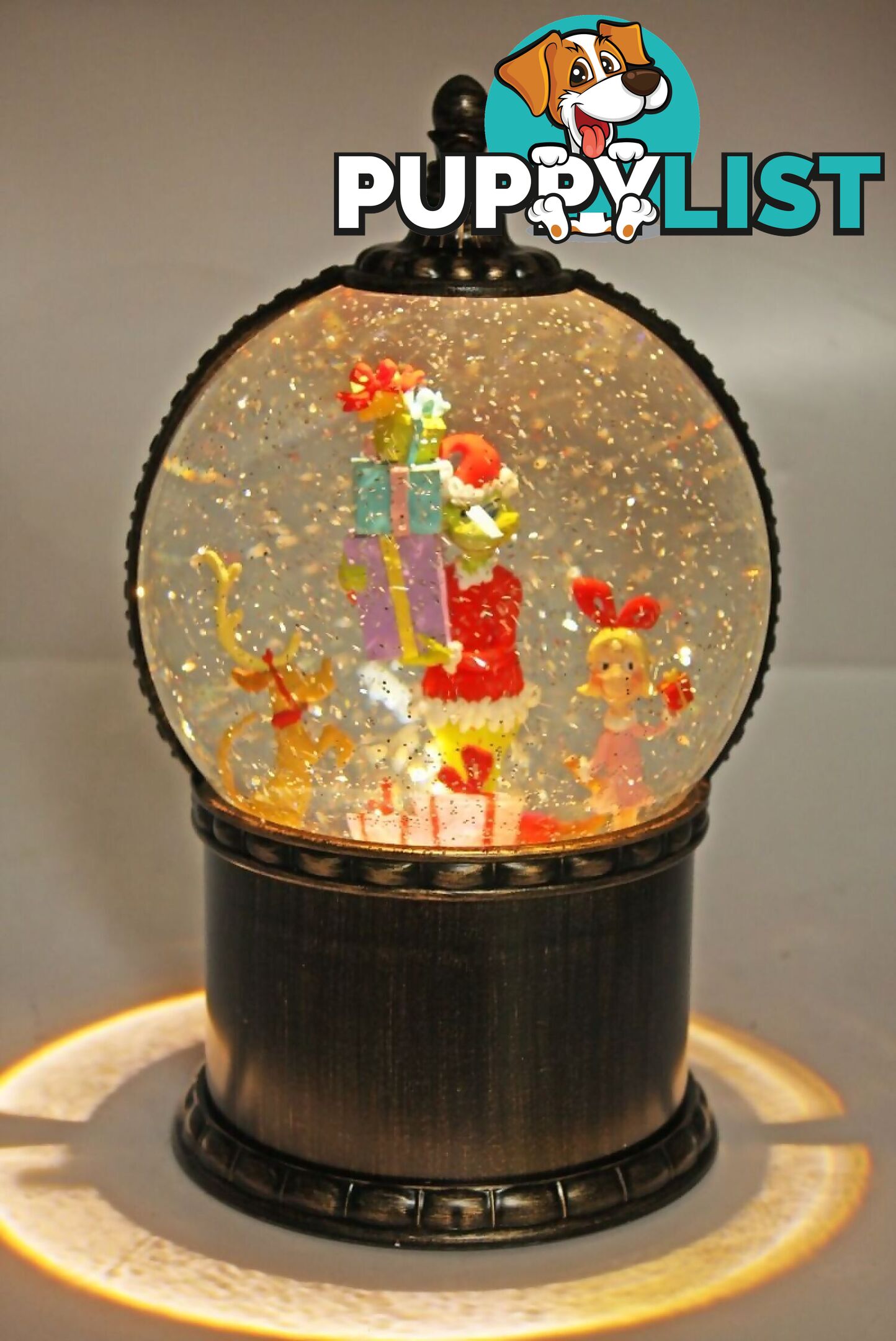 Cotton Candy - Xmas Globe Dr. Seuss Grinch Lantern - Ccxgr72 - 9353468017396