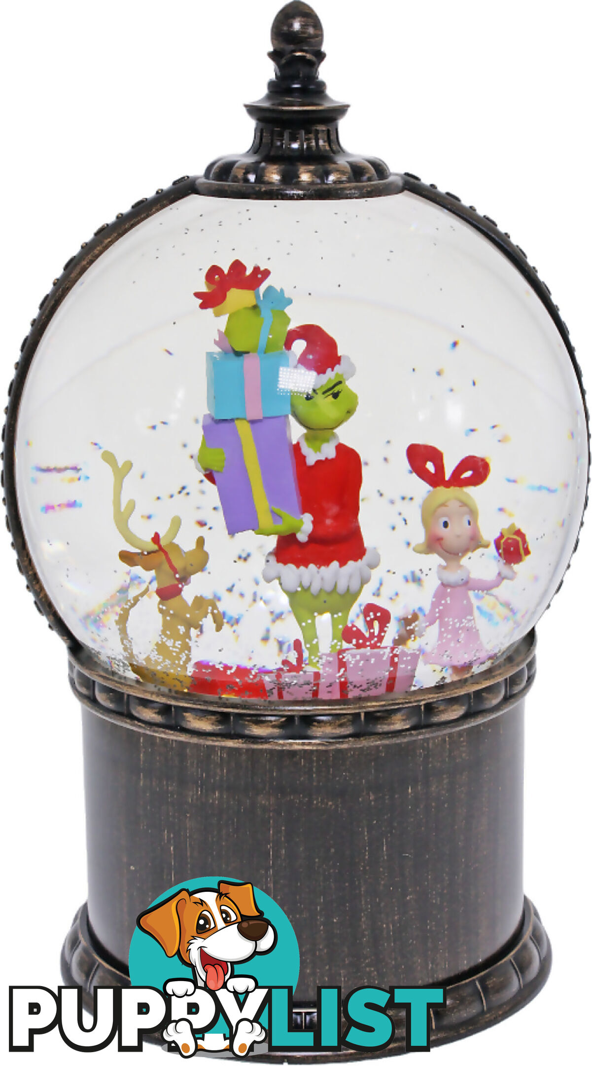 Cotton Candy - Xmas Globe Dr. Seuss Grinch Lantern - Ccxgr72 - 9353468017396