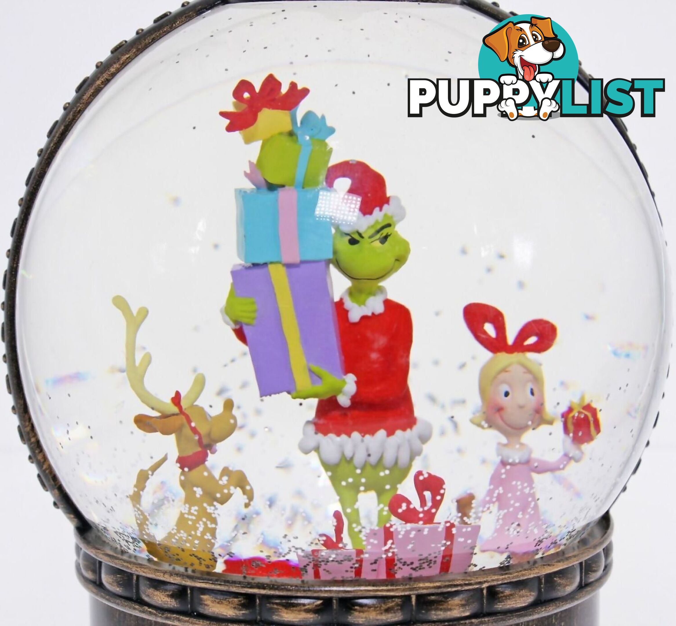 Cotton Candy - Xmas Globe Dr. Seuss Grinch Lantern - Ccxgr72 - 9353468017396