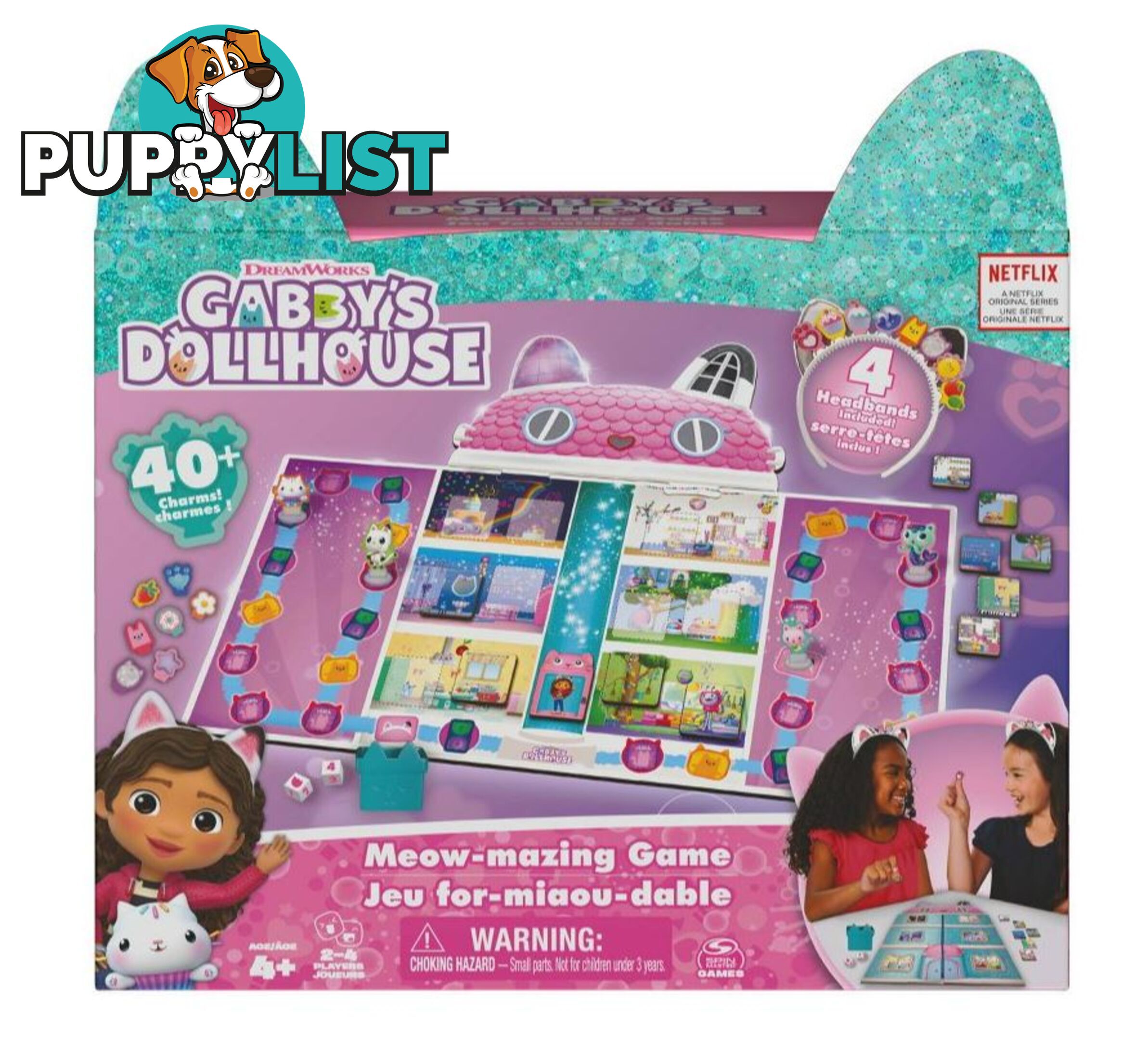 Gabby's Dollhouse Meowmazing Party Game - Si6064859 - 778988343739