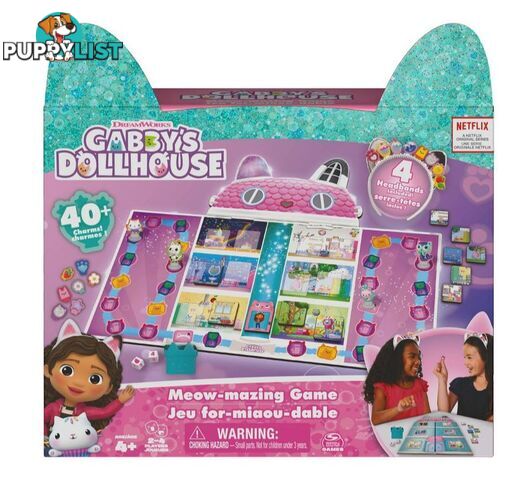 Gabby's Dollhouse Meowmazing Party Game - Si6064859 - 778988343739