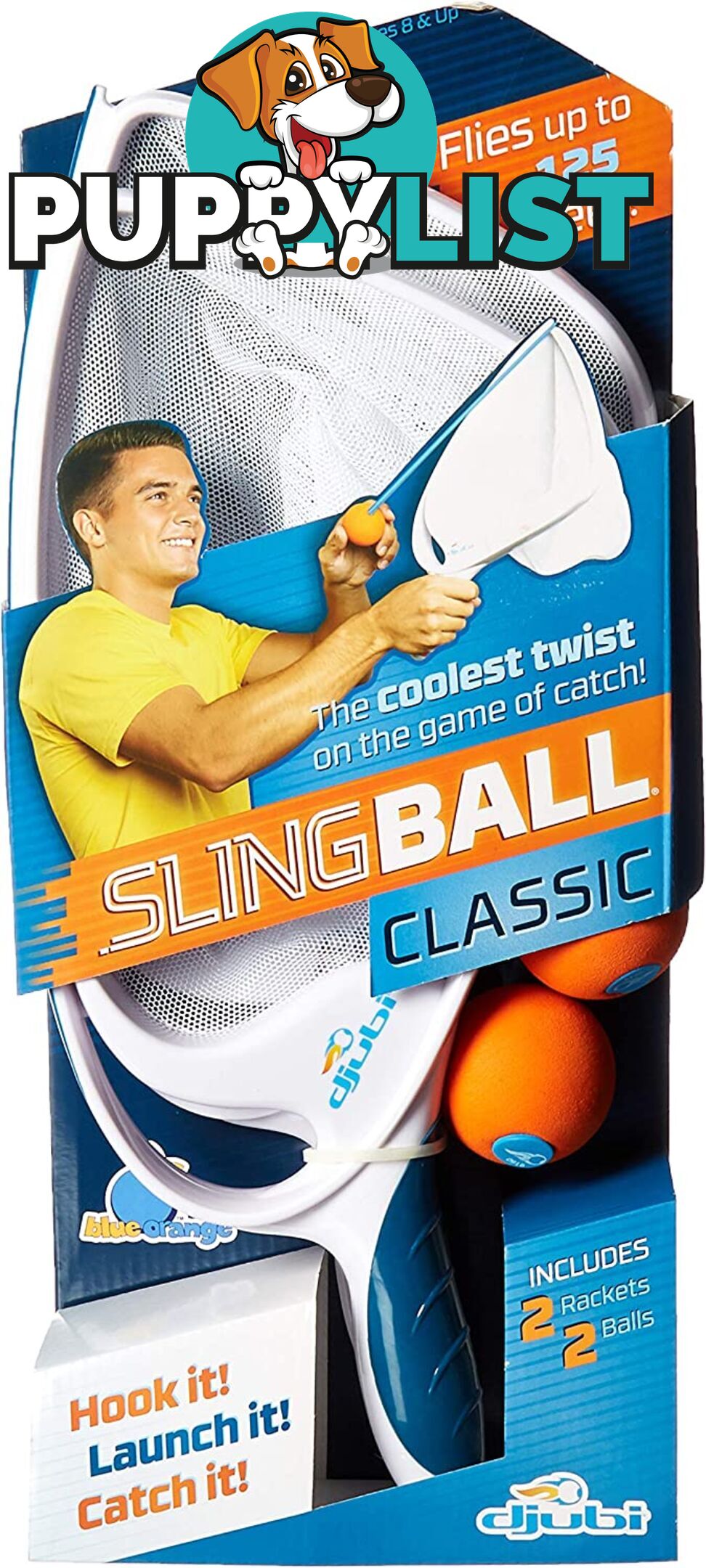 Djubi Slingball Classic The Coolest New Twist On The Game Of Catch - Be5000 - 866291000200