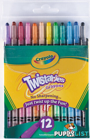 Crayola Twistables Crayons 12 Pack - Bs527412 - 071662174125