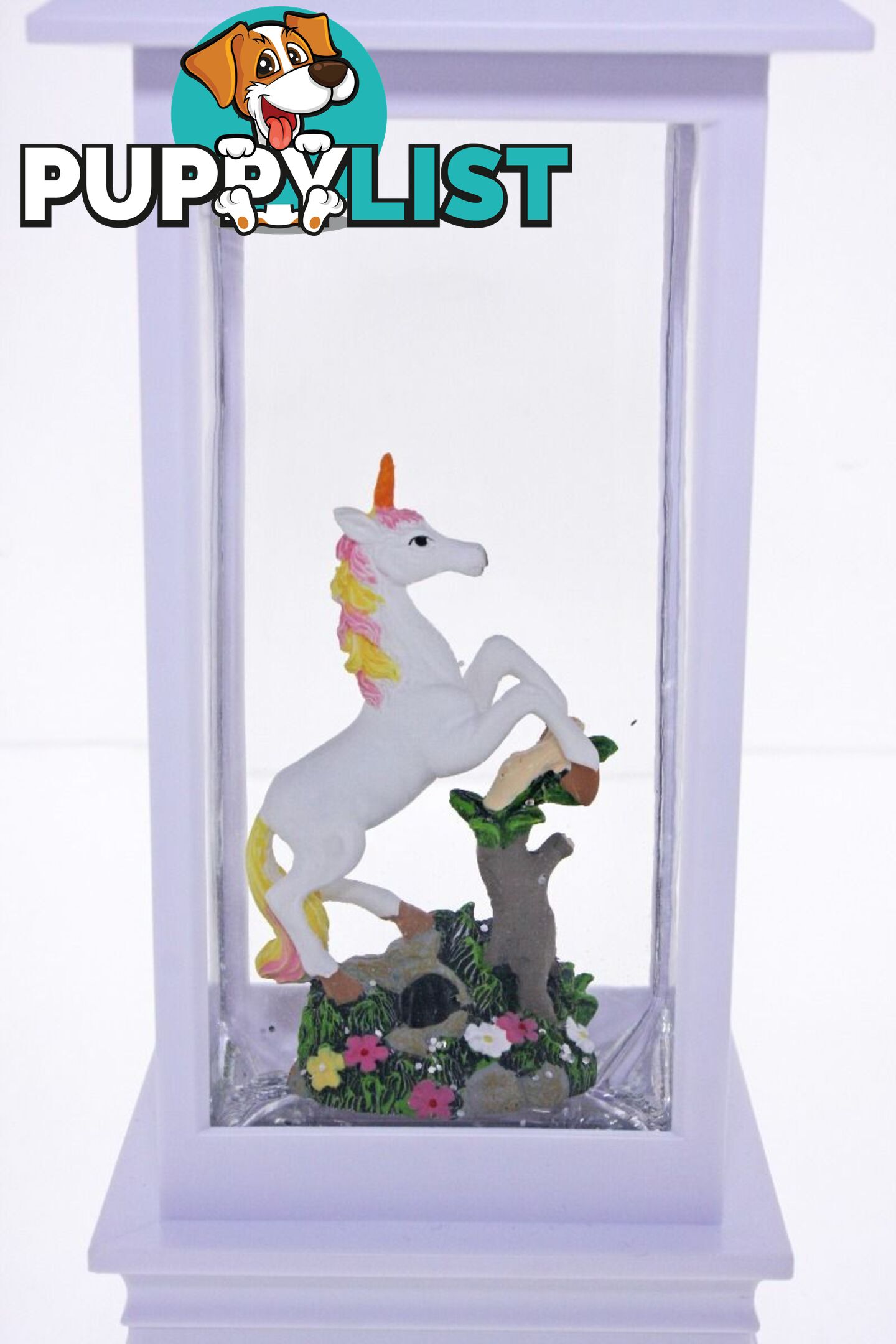 Cotton Candy - Lantern Unicorn White - Ccfv224 - 9324651395638