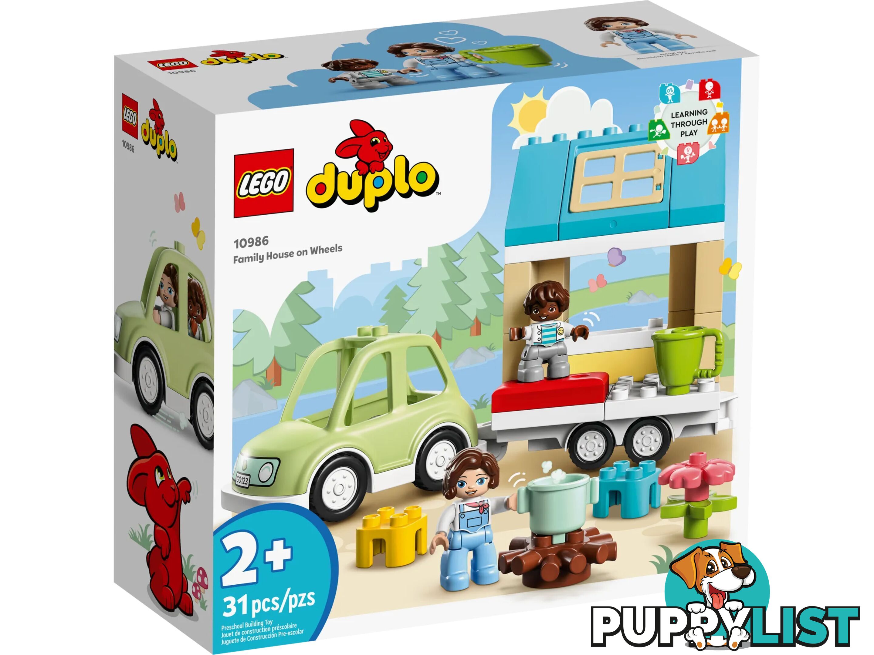 LEGO 10986 Family House on Wheels - Duplo - 5702017417011