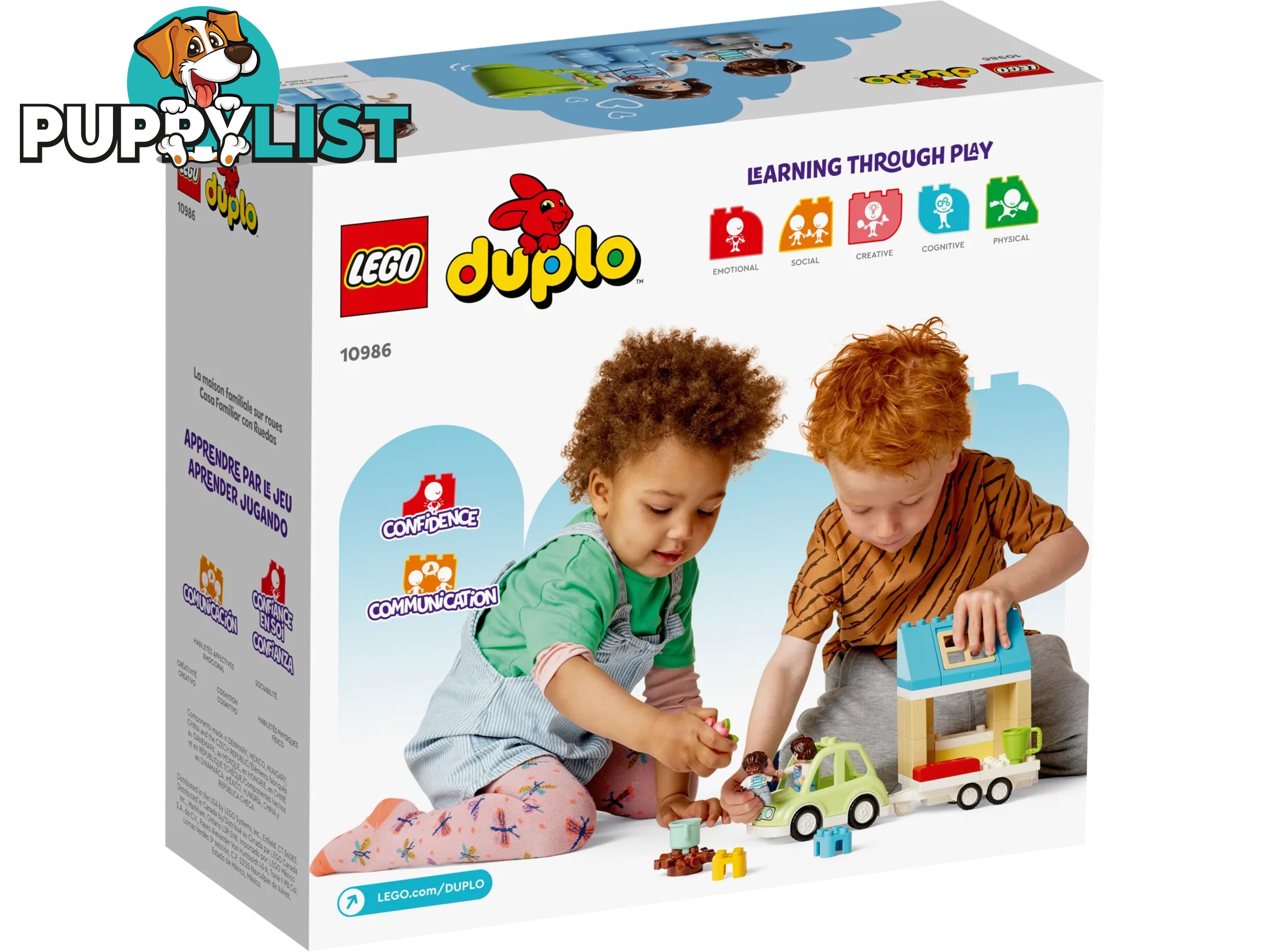 LEGO 10986 Family House on Wheels - Duplo - 5702017417011