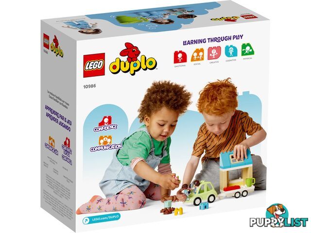 LEGO 10986 Family House on Wheels - Duplo - 5702017417011