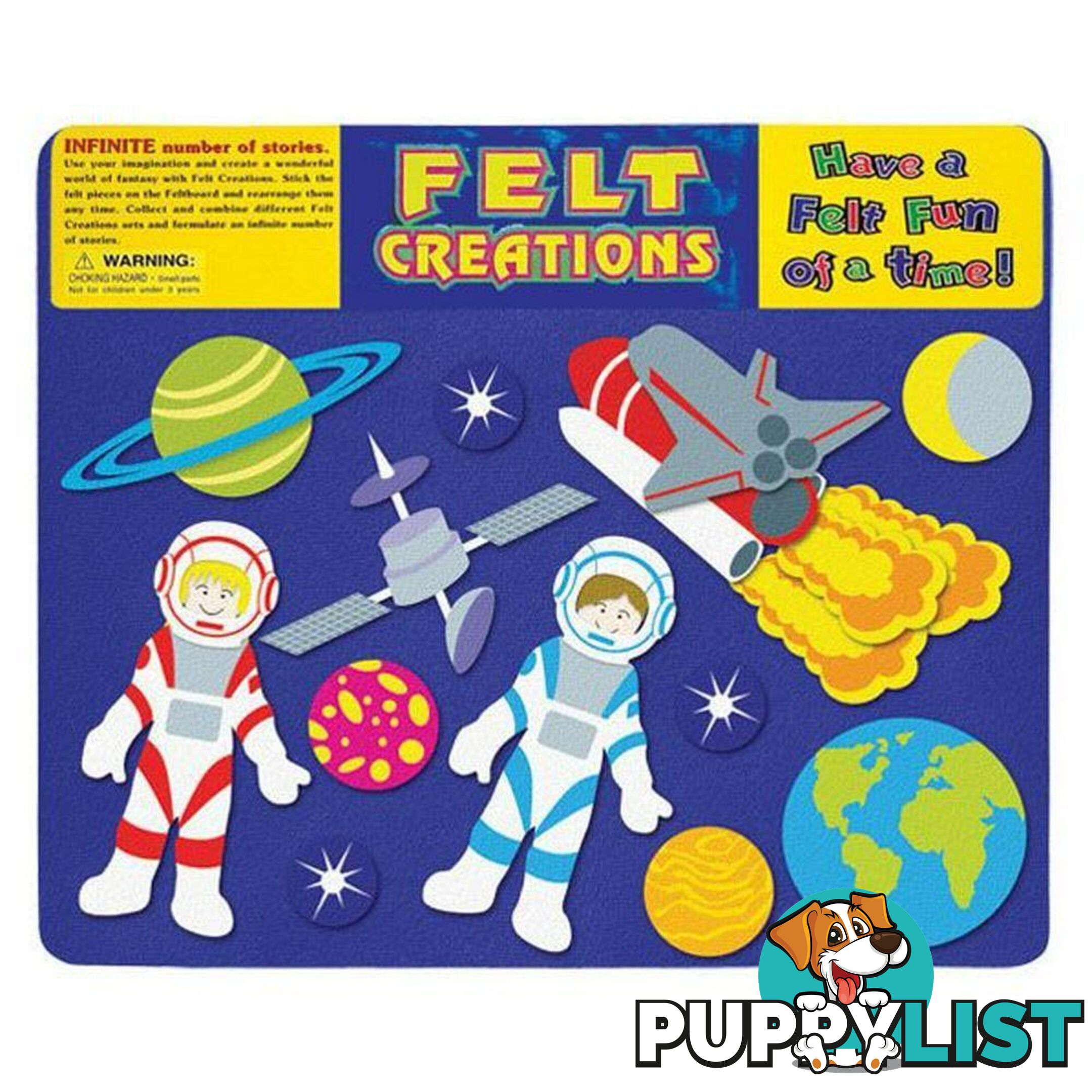 Felt Creations Outer Space Storyboard Set Mdhu9017 - 657758090175