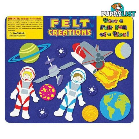 Felt Creations Outer Space Storyboard Set Mdhu9017 - 657758090175