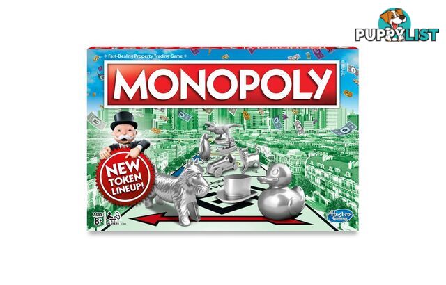 Monopoly -  Classic Game - New Tokens Hbc10092842 - 630509512638