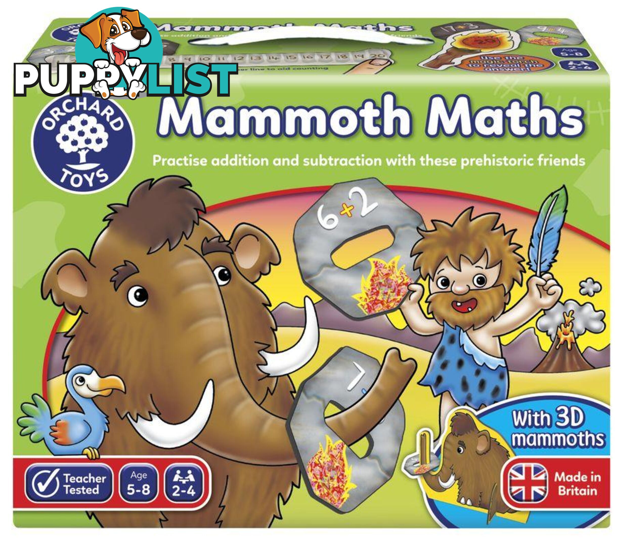 Orchard Toys -  Mammoth Math Game Mdoc098 - 5011863000910