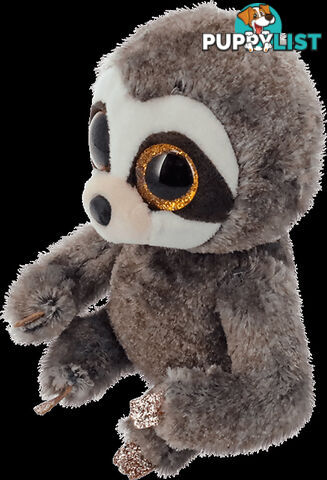 Ty - Beanie Boos - Dangler Two Tone Grey Sloth Medium 23cm - Bg36417 - 008421364176