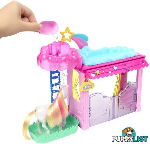 Barbie - A Touch Of Magic Chelsea Doll Playset With Baby Pegasus Winged Horse Toys - Mattel - Mahnt67 - 194735149384