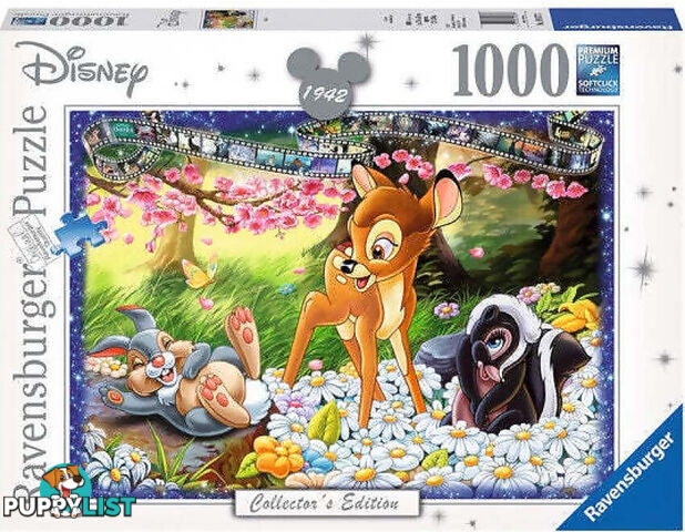 Ravensburger - Disney Memories Bambi 1942 Jigsaw Puzzle 1000pc - Mdrb19677 - 4005556196777