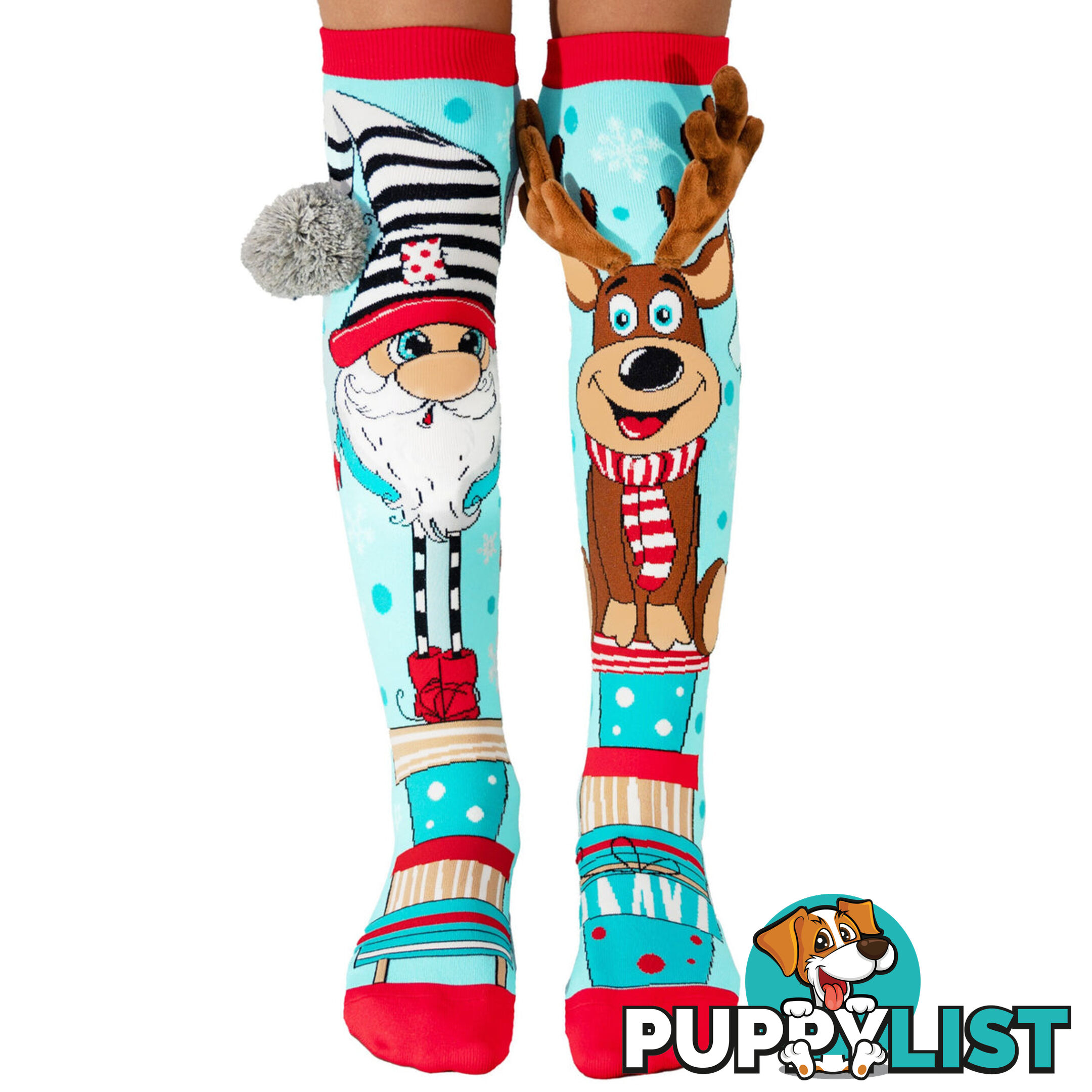 MADMIA -  Socks Toddler Age 3-5y Christmas Reindeer Socks Toddler Mumm143t - 9355645001396