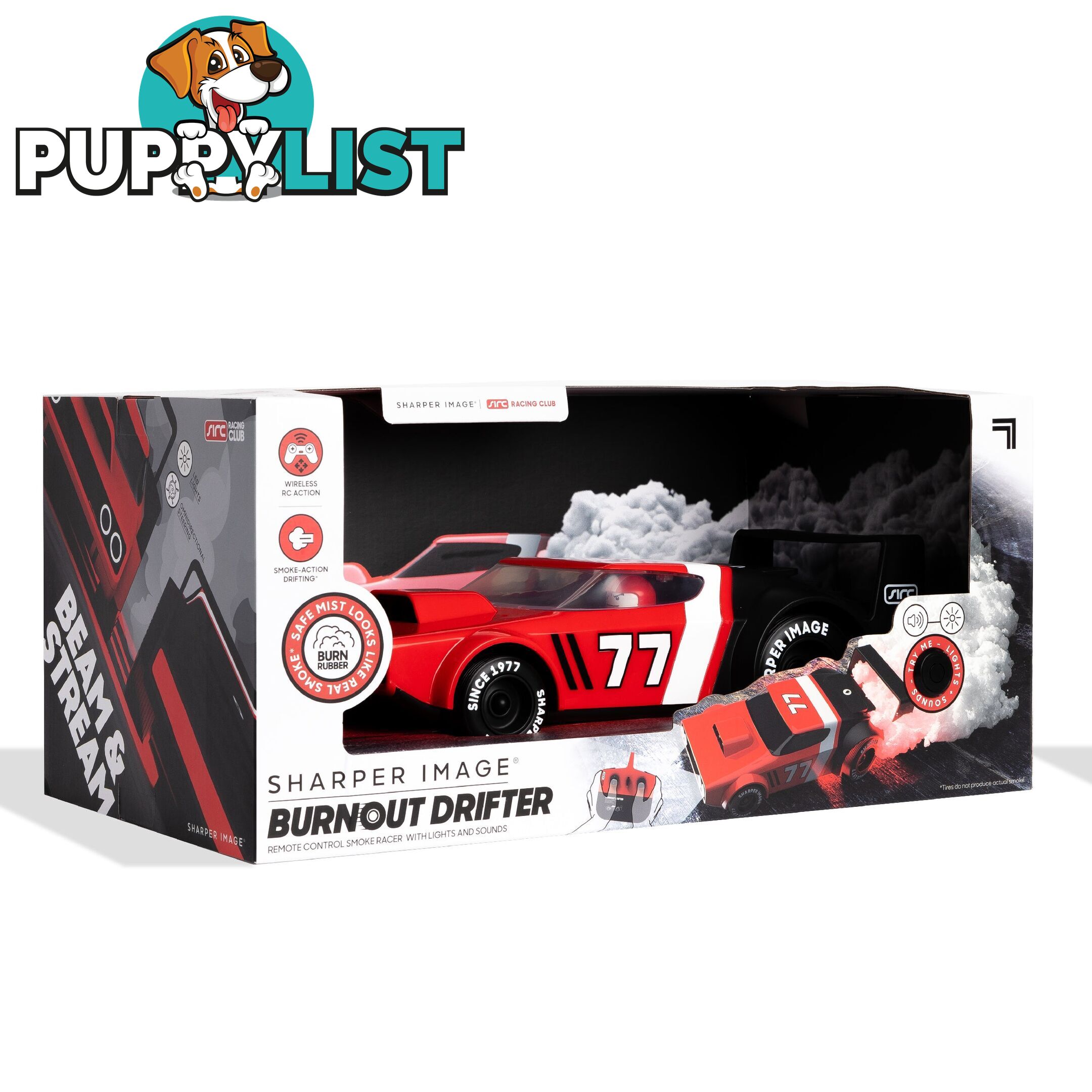 Sharper Image Rc Burnout Drifter Vehicle - Art65893 - 4894088054965