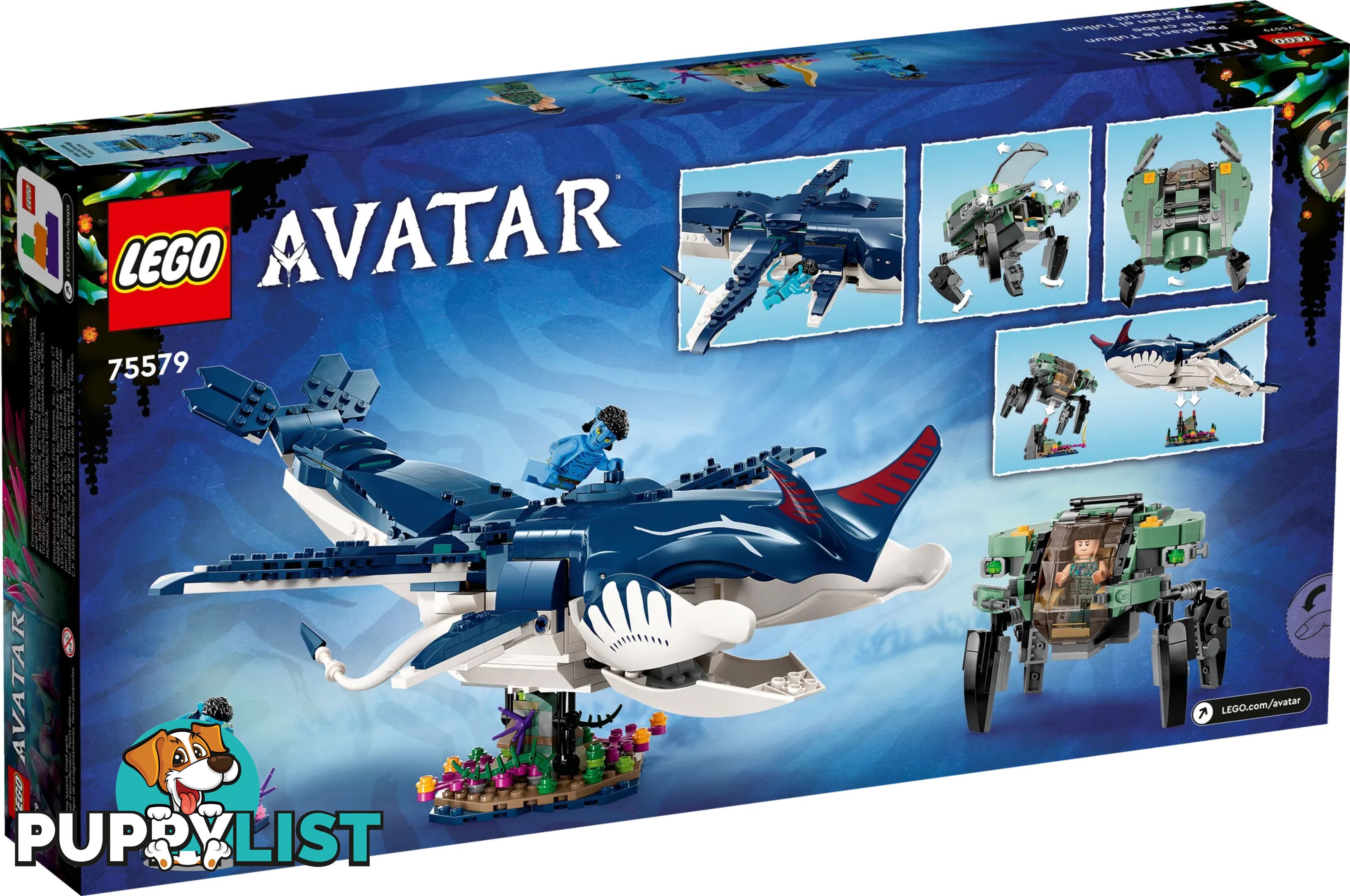 LEGO 75579 Payakan the Tulkun & Crabsuit - Avatar - 5702017421919