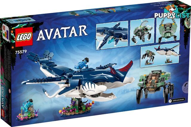 LEGO 75579 Payakan the Tulkun & Crabsuit - Avatar - 5702017421919